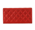 Chanel Long Wallet, £295, Accessories, Red, Fabric, Back view